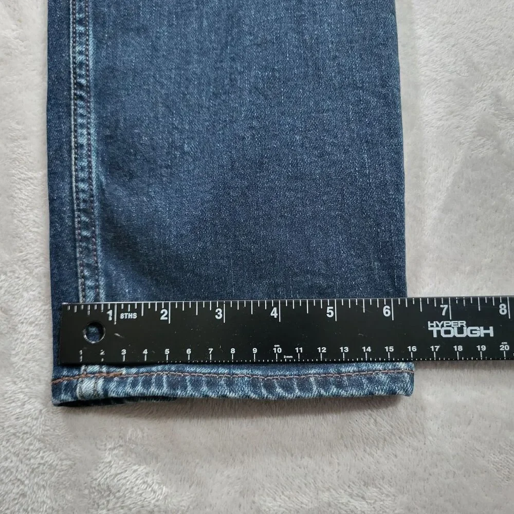 Rag & Bone Fit 2 Slim Mens Jeans 36x32 Cole Wash Dark Blue Stretch Denim Pants